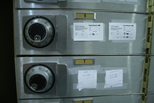 Used TL15 Large Bank or Pawn Box High Security Safe Left Hand